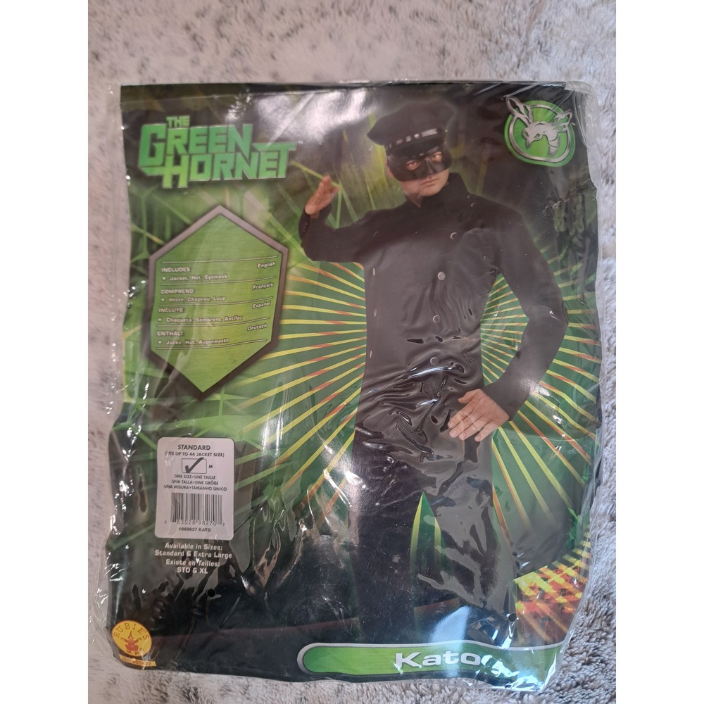 Rubies The Green Hornet Kato Costume Mens Standard Jacket Hat Eyemask